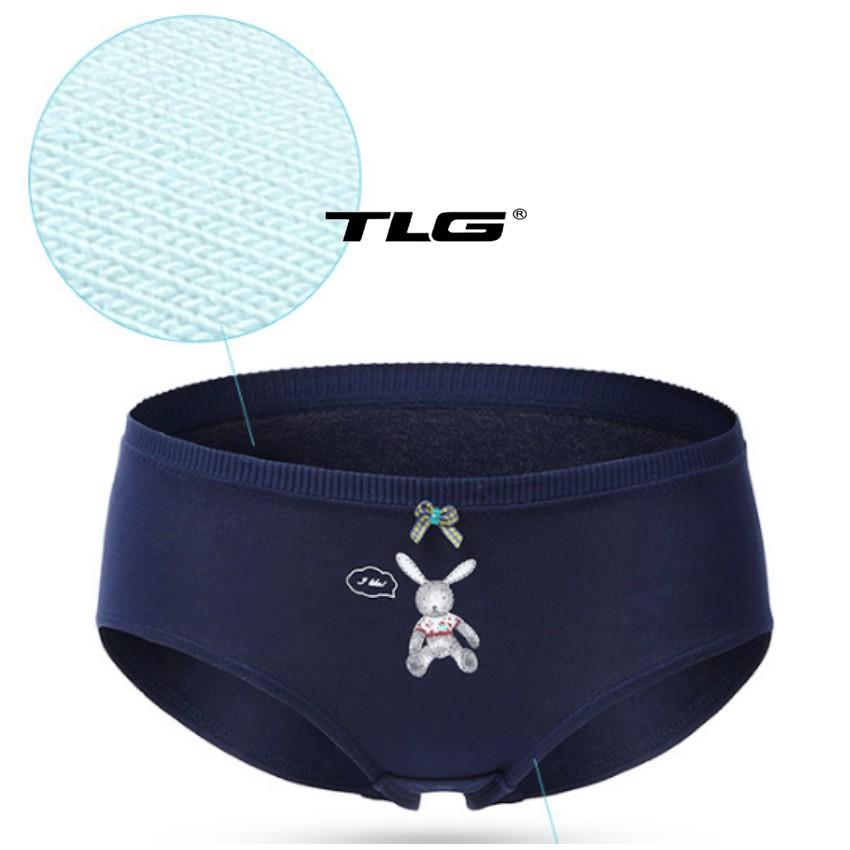 Bộ 4 Quần Lót Nữ Mềm Thoáng Hoạt Hình Tlg 281TI
