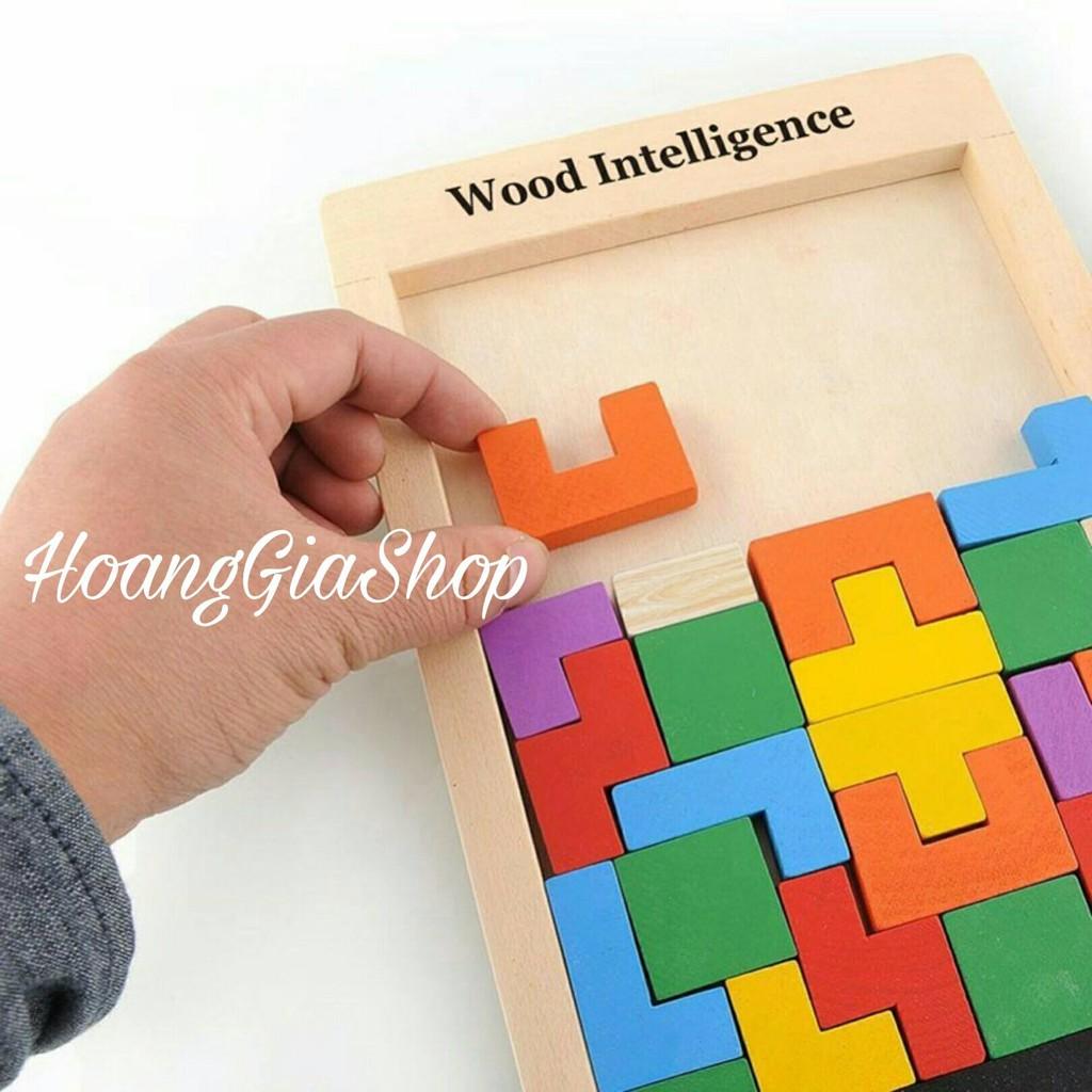 Ghép hình trí tuệ Wood Intelligence