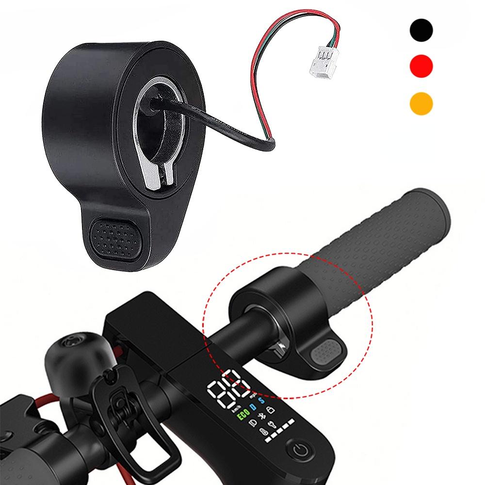 Van Tiết Lưu Chân Ga Accessorie Xe Điện Ngón Tay Ngón Tay Cái Tốc Độ Van Tiết Lưu Thay Thế Cho Xiaomi M365 Pro 1S Xe Điện Color: Black