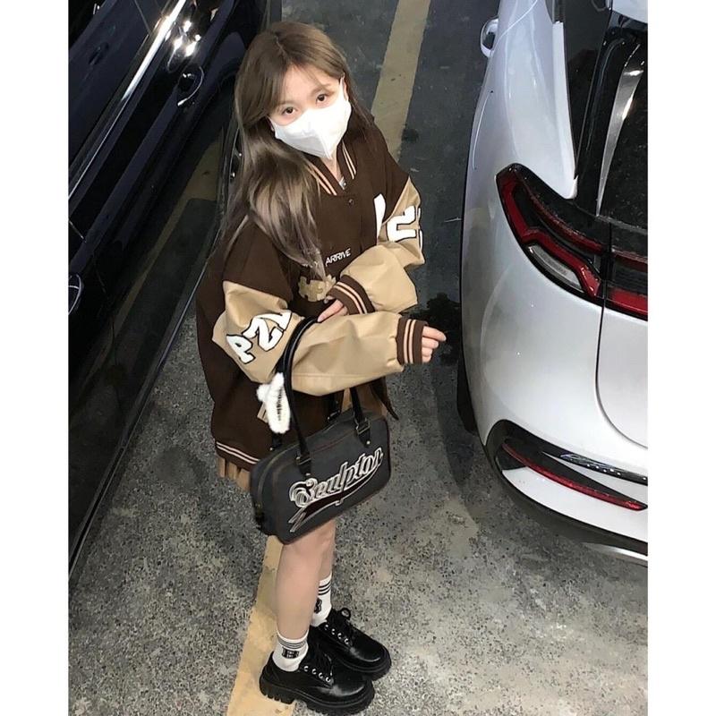 ÁO BOMBER DA NÂU TÂY SIÊU DÀY DẶN TRẦN BÔNG LÓT LỤA