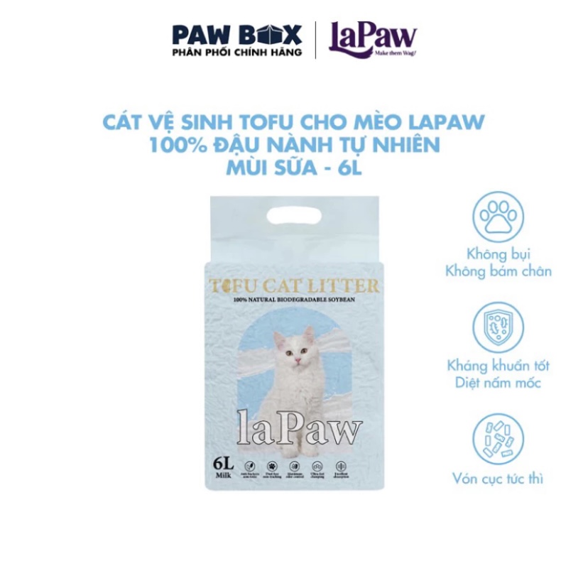 Cát vệ sinh cho mèo -laPaw