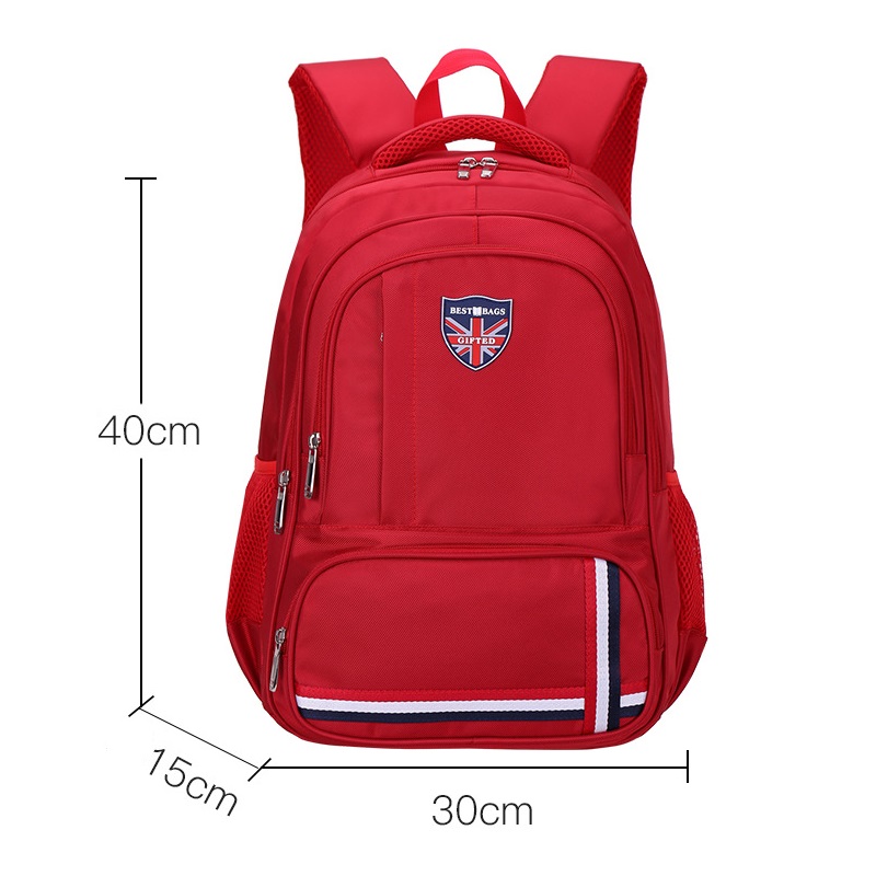 Balo chống gù lưng, balo học sinh cấp 1, cấp 2, cấp 3 chống thấm nước, có phản quang khi đi tối cao cấp BALO-58