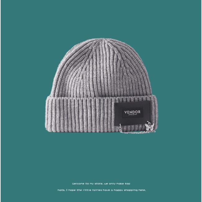 Mũ len Vendor City Cycle mũ len Beanie phong cách Hàn Quốc