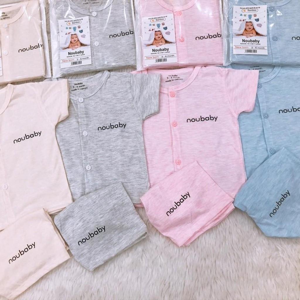 Bộ cộc tay cho bé trai gái sơ sinh quần áo trẻ em vải cotton loang co giãn thoáng mát – BCT02