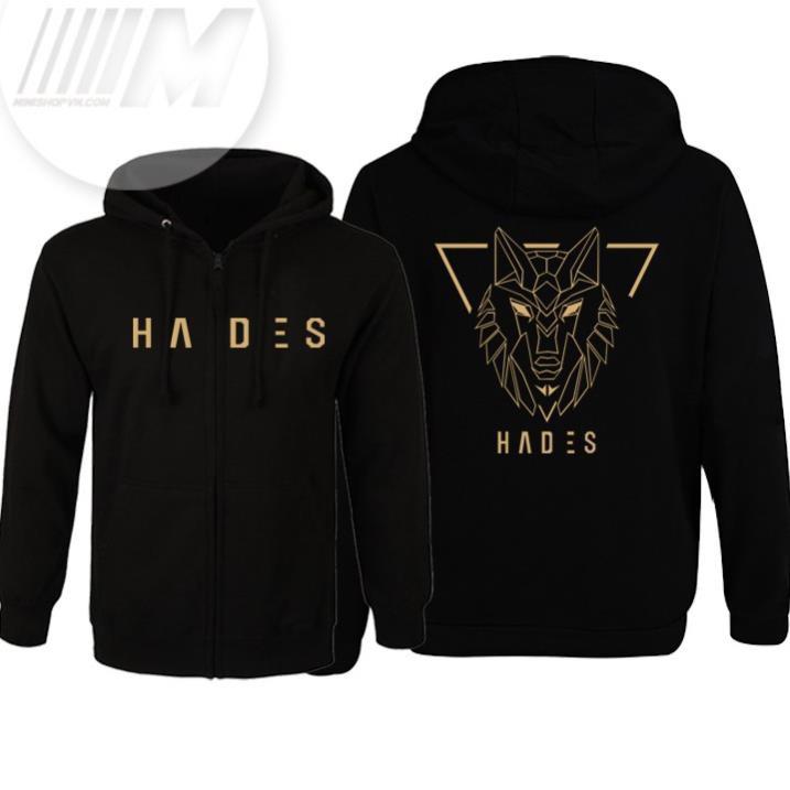 SALE- Áo Khoác Hoodie Hades Sói Chất Nỉ Bông Siêu Ấm - mẫu siêu HOT