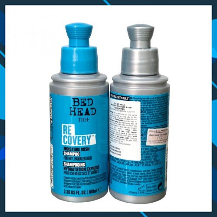 BỘ DẦU GỘI XẢ TIGI BEDHEAD RECOVERY XANH PHỤC HỒI TÓC HU TỔN - HÀNG CÔNG TY