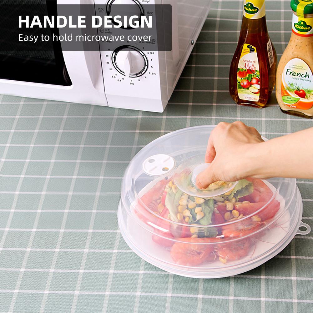 2 Miếng Nắp Đậy Thực Phẩm Đa Chức Năng 23 * 5.5Cm Có Thể Dùng Trong Lò Vi Sóng
