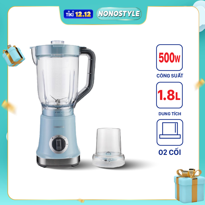 Máy Xay Sinh Tố Đa Năng NONOSTYLE (1,8L - 500W) - Hàng Chính Hãng