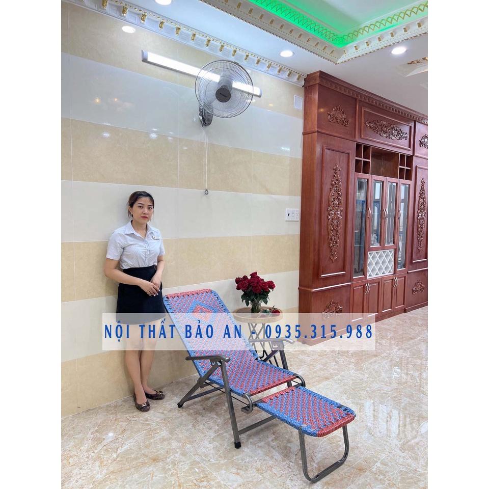 Ghế xếp dây Đài Loan khung sắt Bảo An