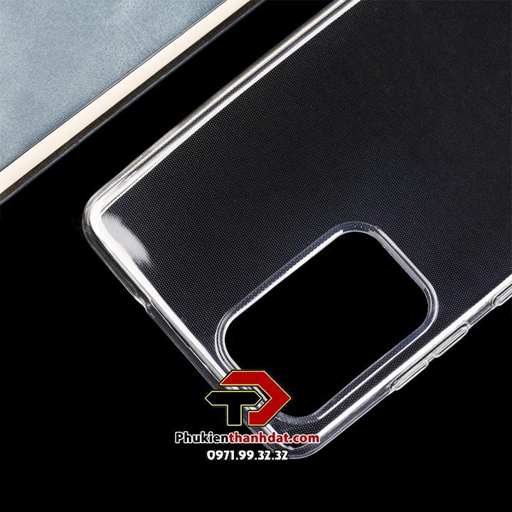 Ốp lưng dành cho SamSung A52/A52 5G, SamSung A72/A72 5G silicone dẻo trong suốt