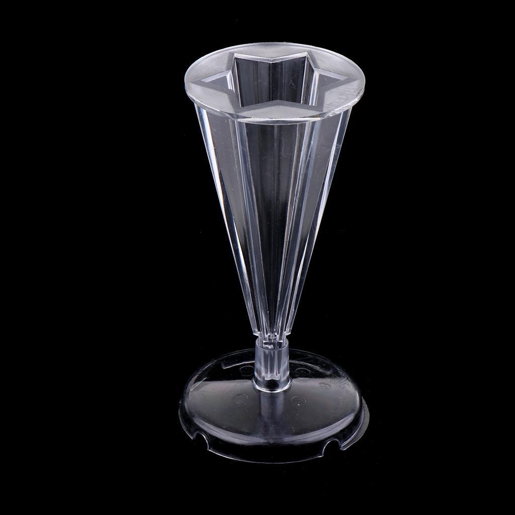 Cone Shaped Mold Candle Making Moulds for DIY Wedding Christmas Scented Candles Dried Flower Handmade Candle Tealight Candle Holder