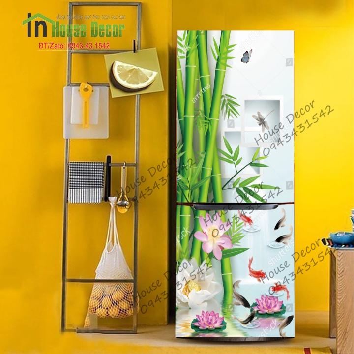 DECAL DÁN TỦ LẠNH - Trang trí nhà cửa - Decor nhà - HÀNG BÁN CHẠY - HouseDecor 1953429523