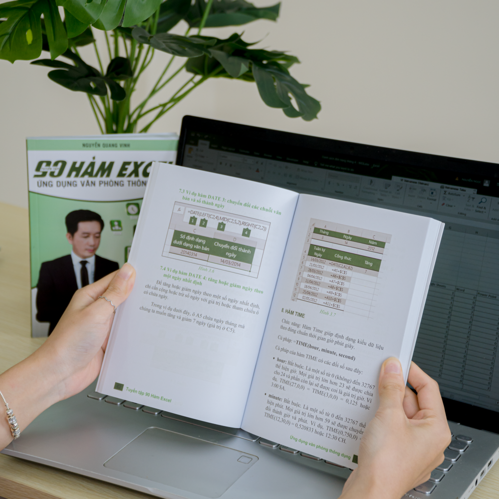 Sách 90 Hàm Excel ĐÀO TẠO TIN HỌC Ứng Dụng Văn Phòng Thông Dụng