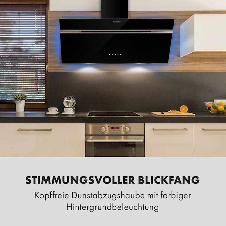 Máy Hút Mùi KLARSTEIN ALINA, Công Suất Lớn 165 W, Độ Ồn Thấp, Thiết Kế Hiện Đại, Nhập Đức, BH 12 Tháng