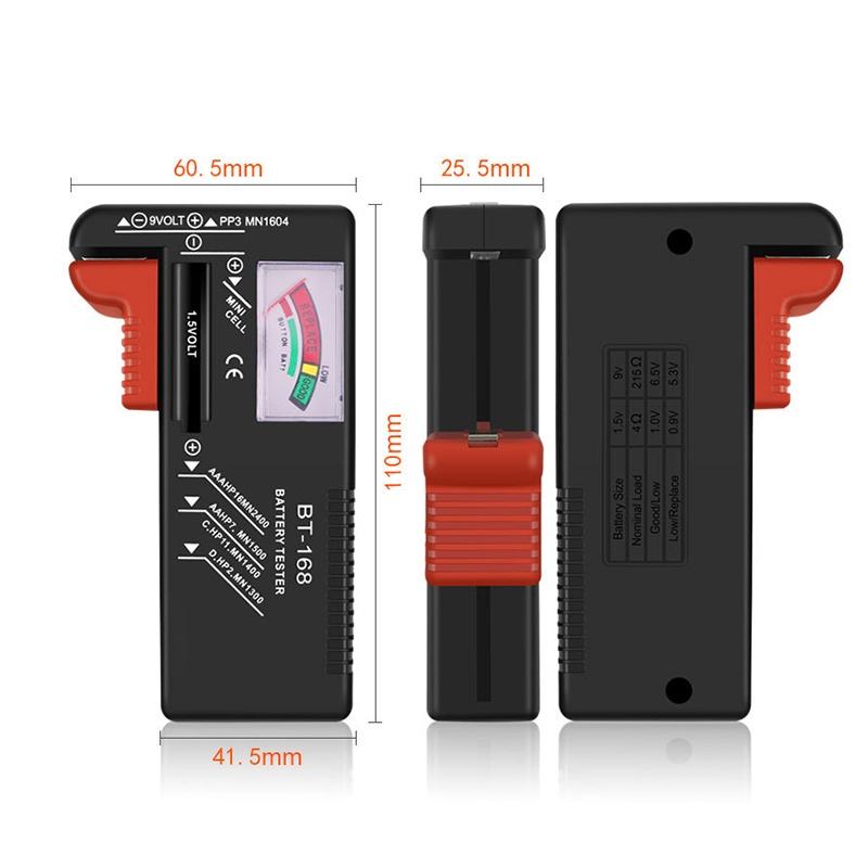 Universal Battery Tester 1 5v Button Cell Battery Volt Tester Measuring Instruments Battery Diagnostic-Tool