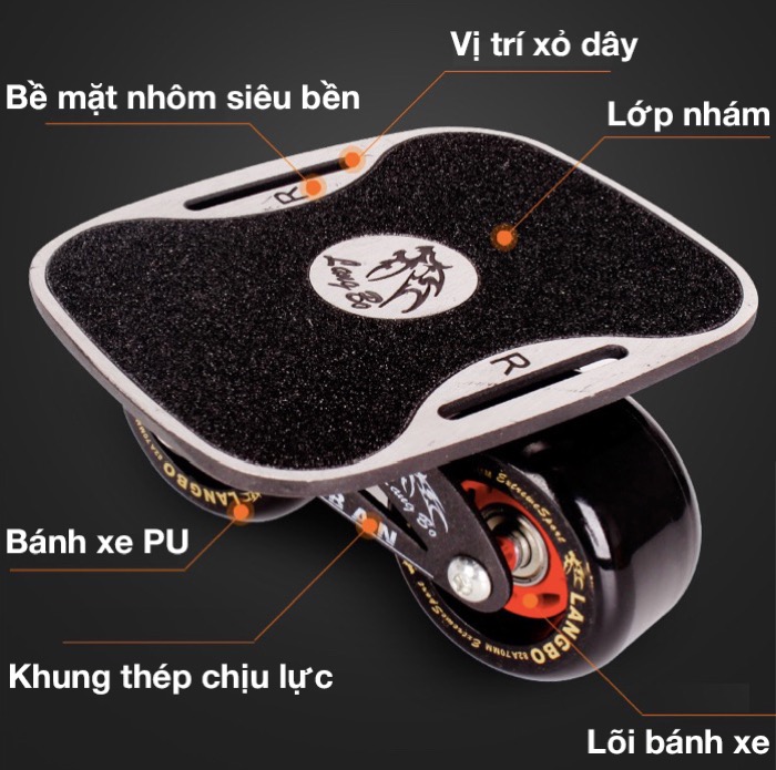 Ván trượt patin Freeline Skate board Langbo 4