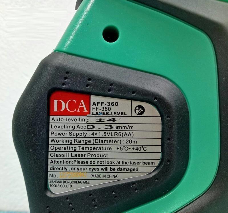 MÁY ĐO MỨC CÂN BẰNG TIA LASER 20M DCA AFF360 - HÀNG CHÍNH HÃNG