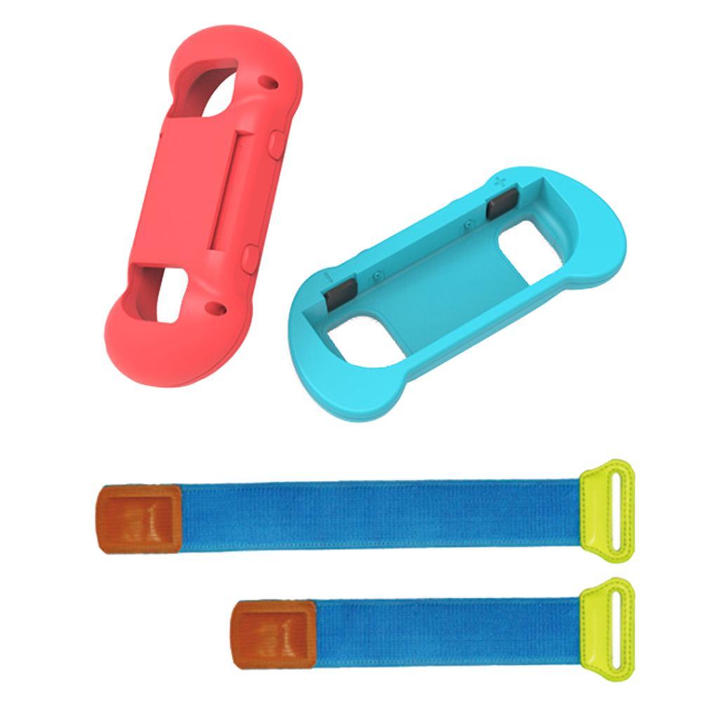 2in1 Hand Grips Wrist Band for  Switch Just Dance 2019  Games