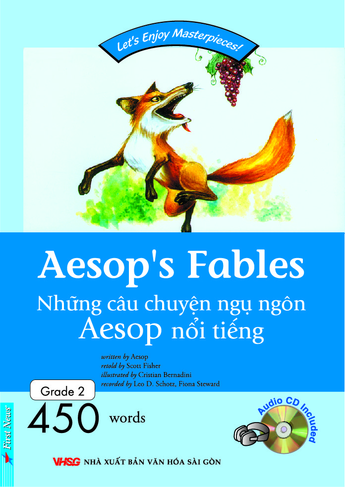 Happy Reader - Aesop's Fables (Kèm CD) - Tái Bản