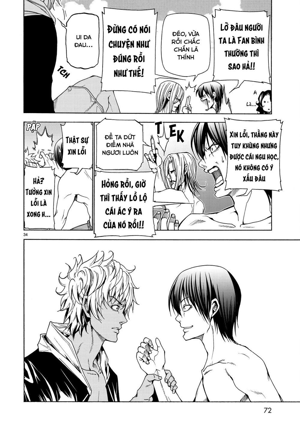 cô gái thích lặn - grand blue chapter 41 35