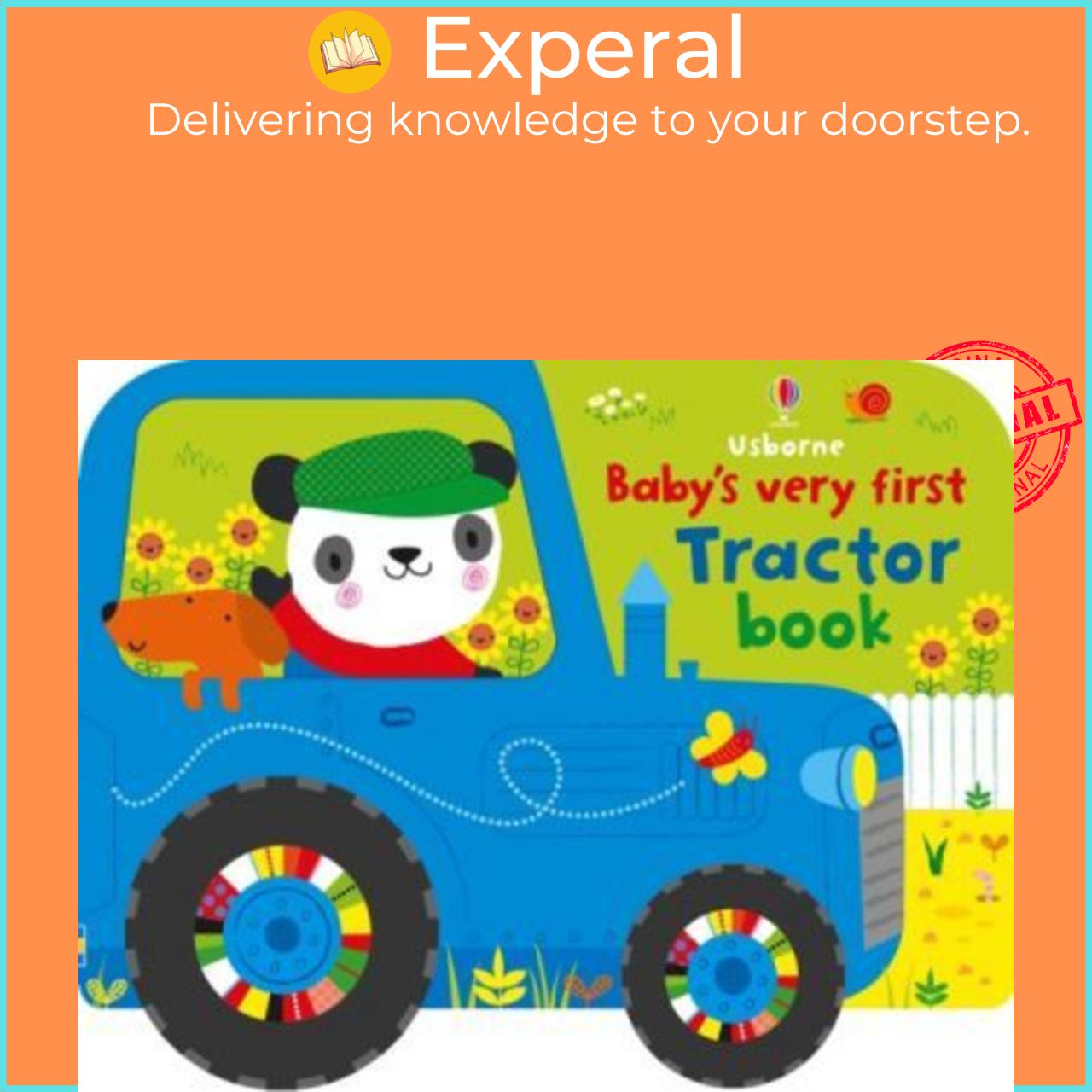 Sách - Baby's Very First Tractor Book by Fiona Watt