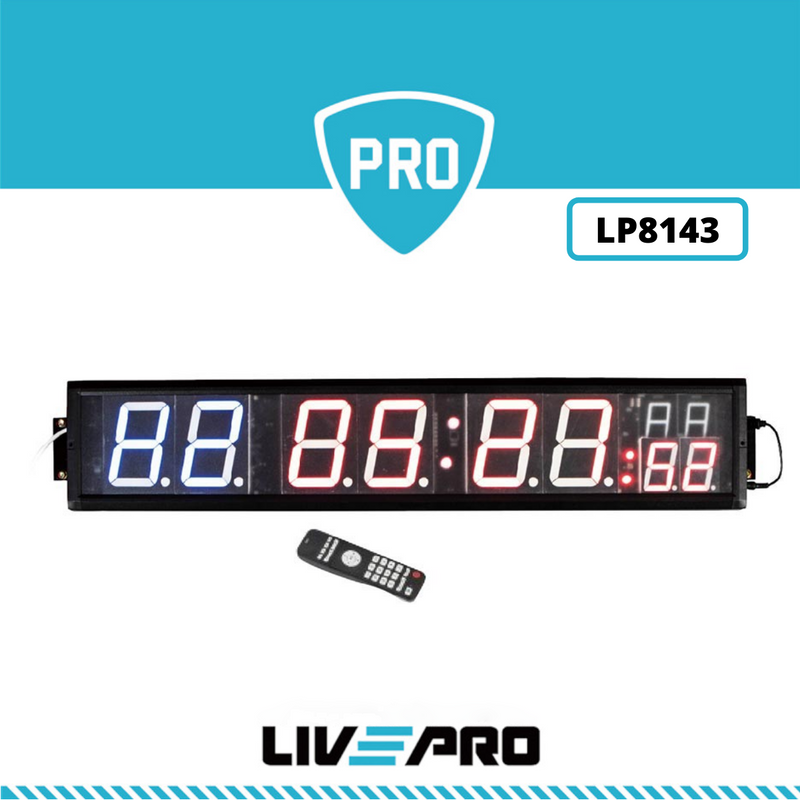 Đồng Hồ LED Bấm Giờ Livepro Chính Hãng INTERVAL TIMER