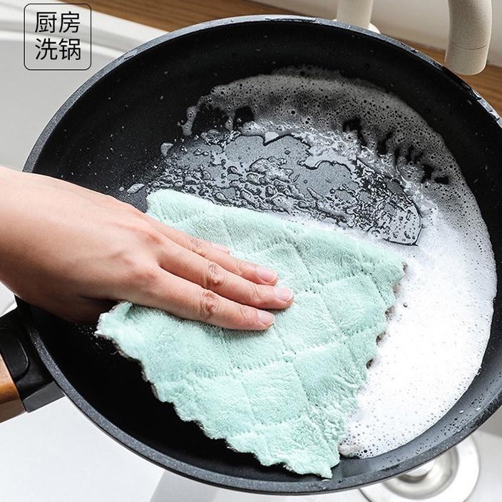 Khăn lau đa năng lau bếp đi phượt siêu thấm hút nước lau bàn bát đĩa