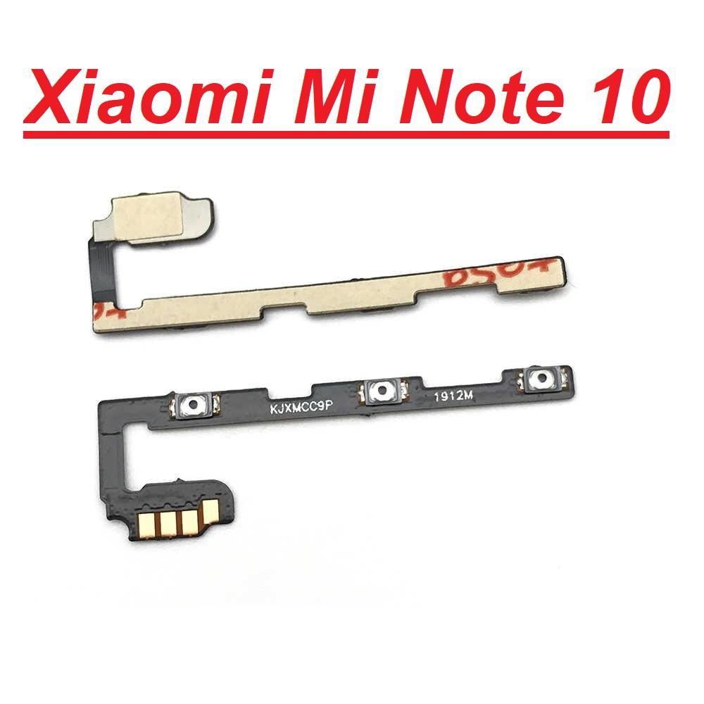 Mạch Nút Nguồn Cho Xiaomi Mi Note 10 Dây Cáp Nút Nguồn, Tăng Giảm Âm Lượng Linh Kiện Thay Thế