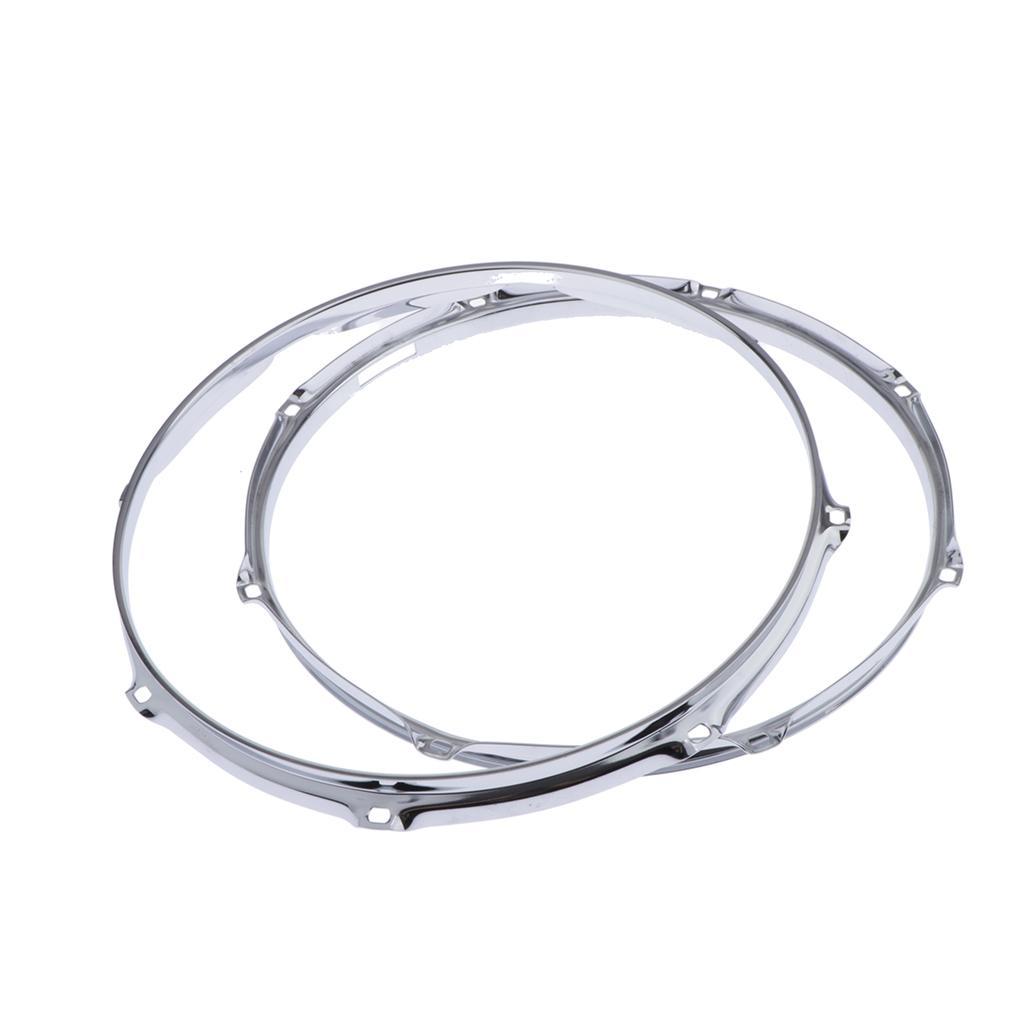 13" 8 hole Snare Drum  Hoop Set for Drum Set Build or Restoration