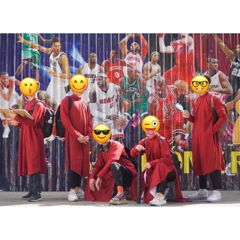 Áo dài ngũ thân tay chẽn