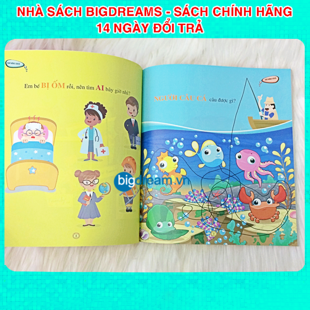 Mẹ Hỏi Con Trả Lời - Khả Năng Logic - Cuốn Sách Vỡ Lòng Đầu Tiên Của Tớ Truyện kể cho bé trước giờ đi ngủ 0-3 tuổi