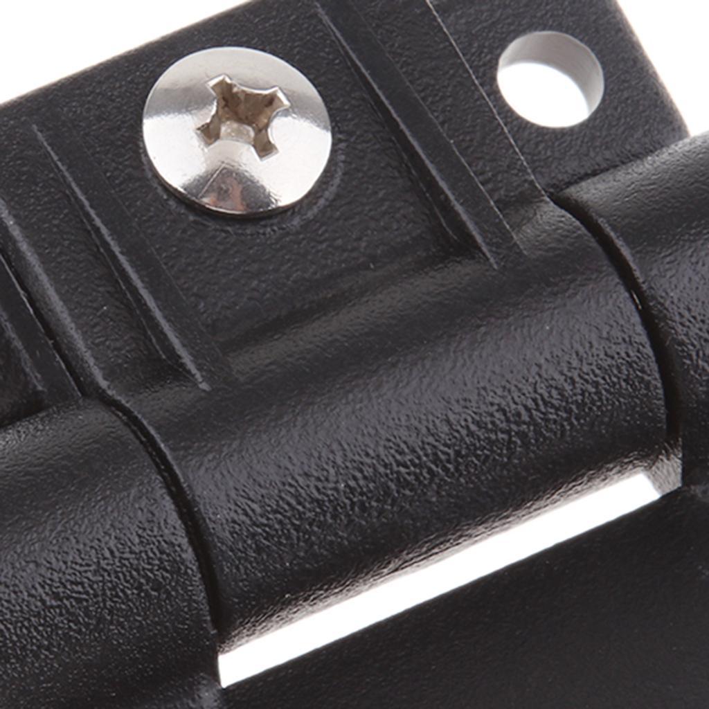 4x Boat RV Cabin Door Cabinet Marine Hinges 64x57mm Black
