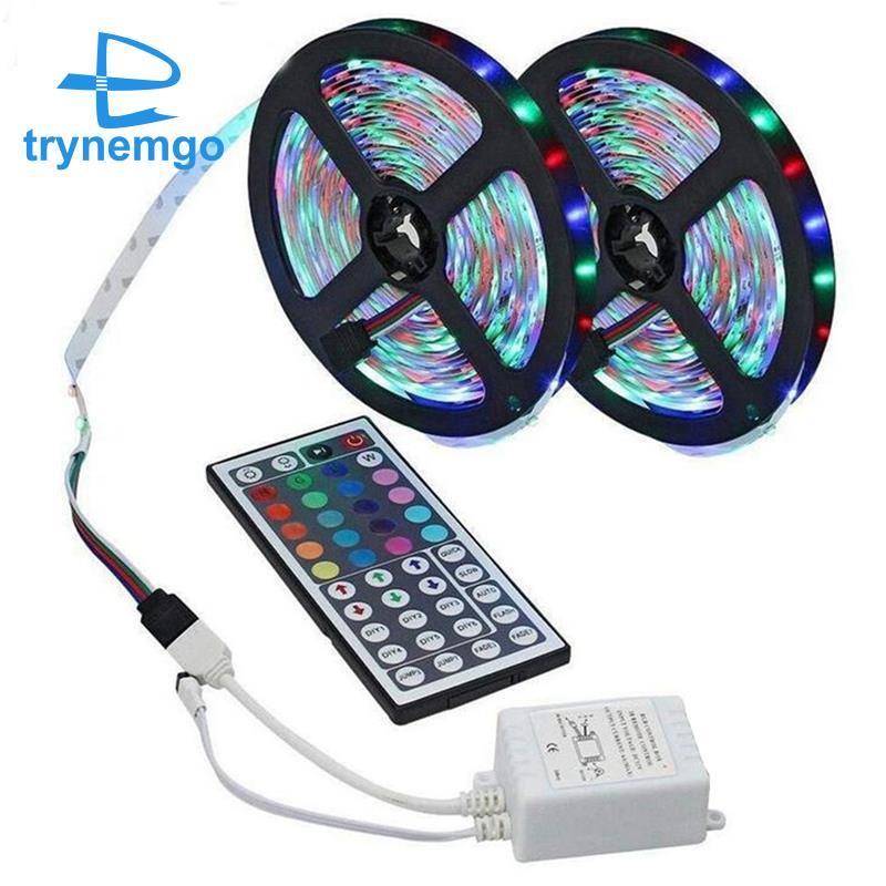 Dây Đèn LED 600 Bóng RGB Dài 10m Kèm Điều Khiển Từ Xa Trang Trí Phòng Ngủ