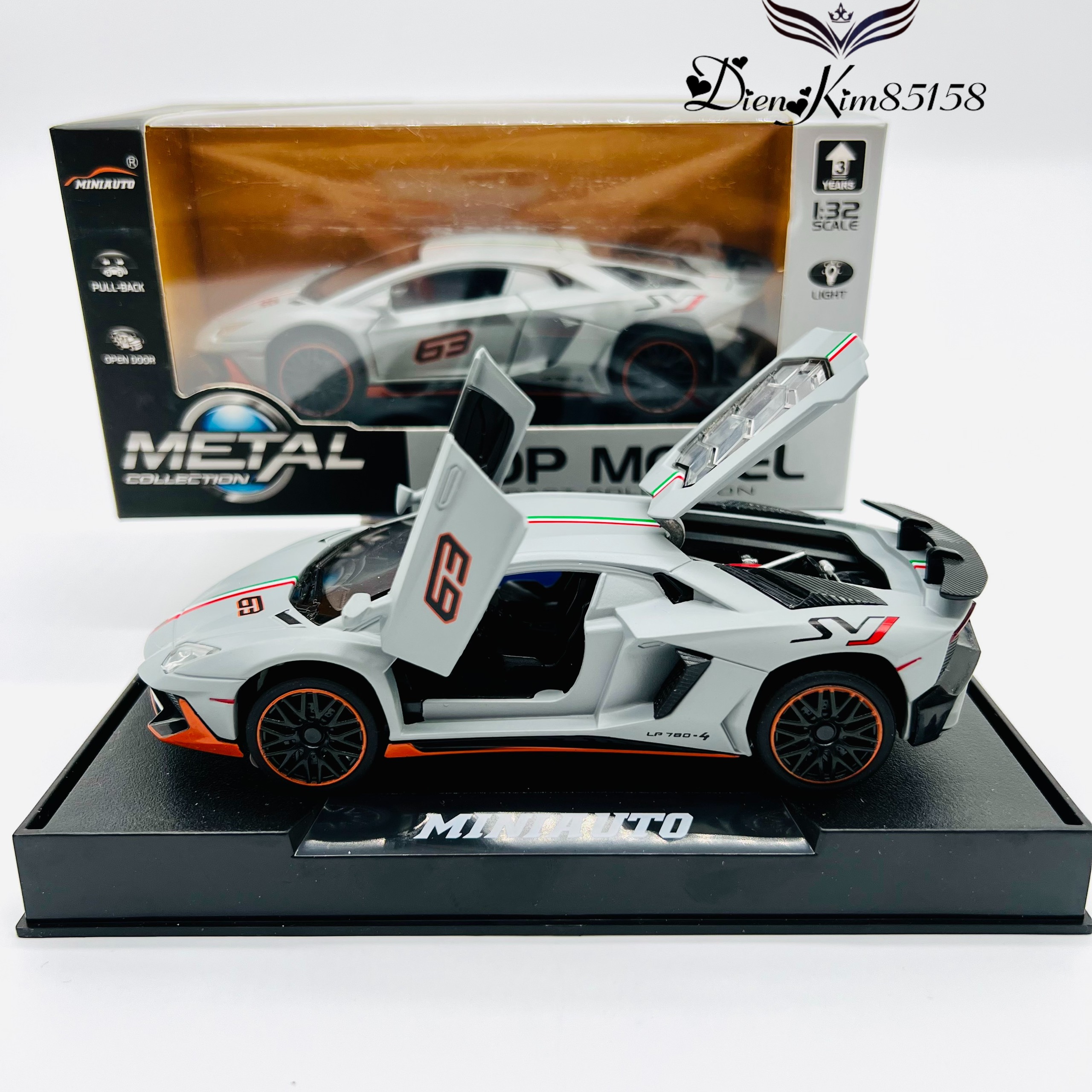 Mô hình xe lamborghini, xe đồ chơi dùng pin, chạy cót, đồ chơi xe cao cấp - Quà tặng ý nghĩa cho bé