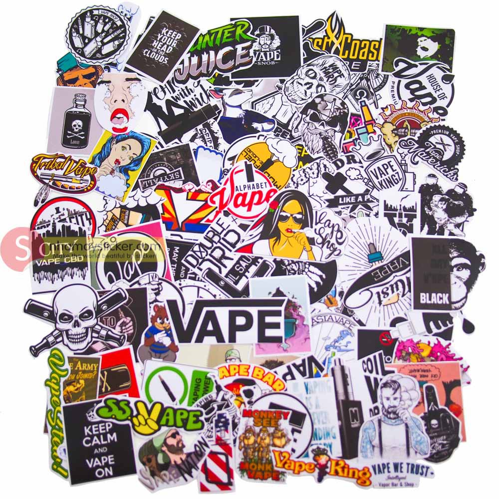 Hình ảnh Set 30 Sticker Vape