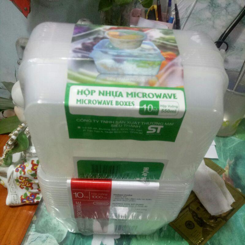 Hộp nhựa chữ nhật
