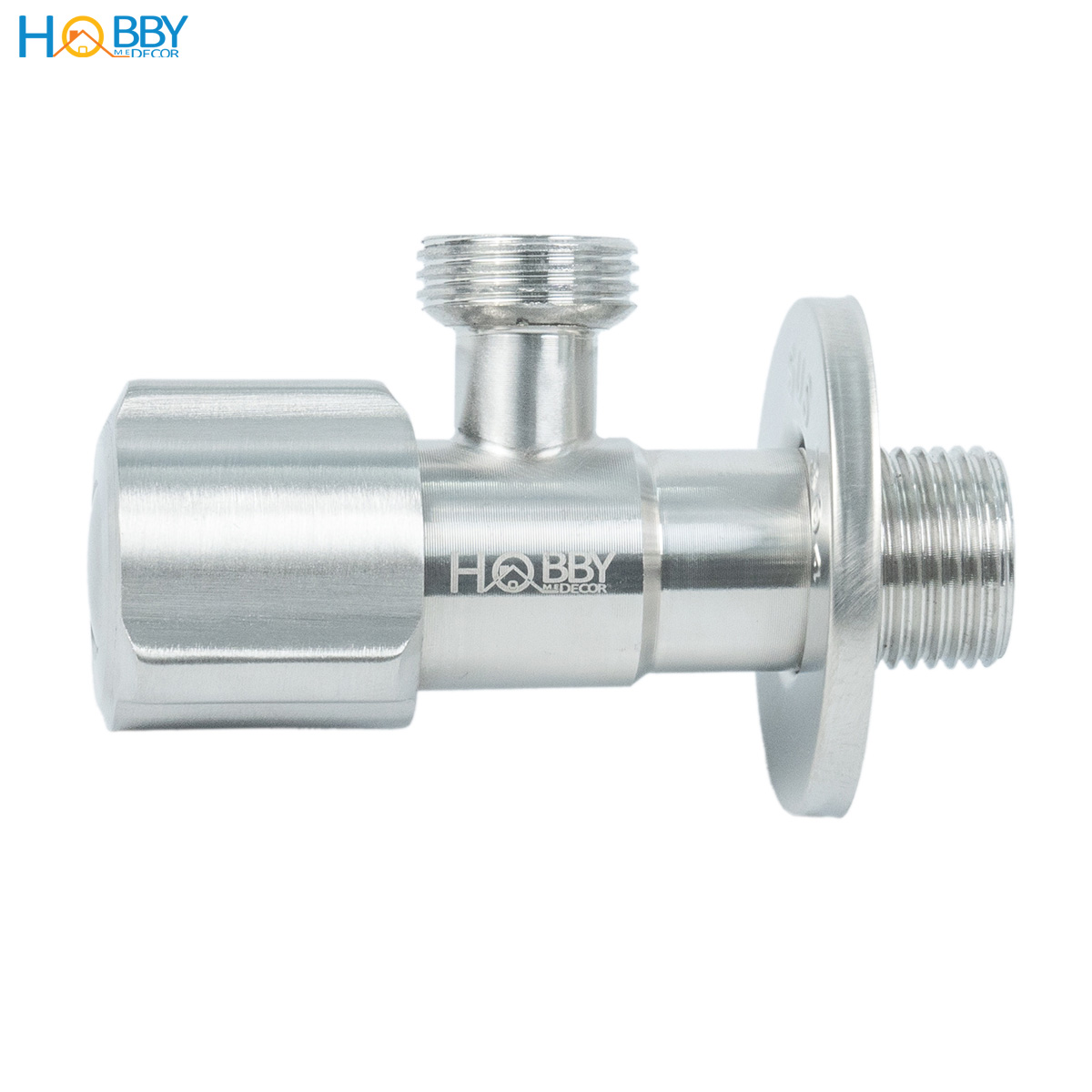 Van điều áp cho sen vòi chữ F inox 304 ren 21 Hobby Home Decor DNF1