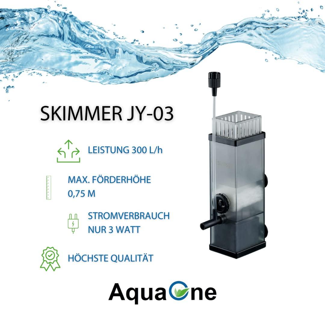 Skimmer JY 03 Surface Skimmer với máy bơm I Surface Sucker cho Thủy cung 300 L/H I Bộ lọc bên trong Bộ lọc hồ cá Nano Phụ kiện hồ cá Nano