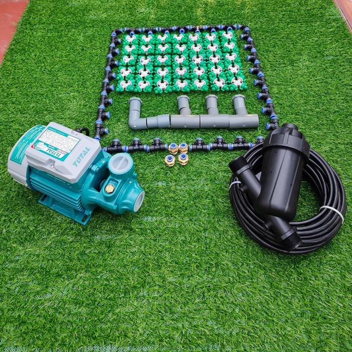 KIT phun sương 35 béc cho diện tích 60 – 80 m2