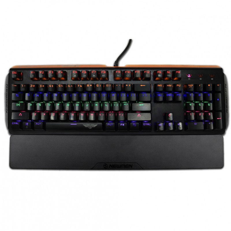 Bàn phím cơ gaming Newmen GM368 Mix Led - Hàng Chính Hãng