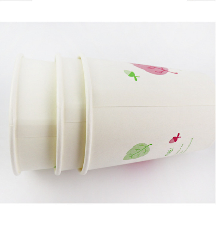 Combo 50 Cốc giấy có họa tiết, ly giấy dùng 1 lần tiện lợi an toàn sức khỏe thân thiện môi trường