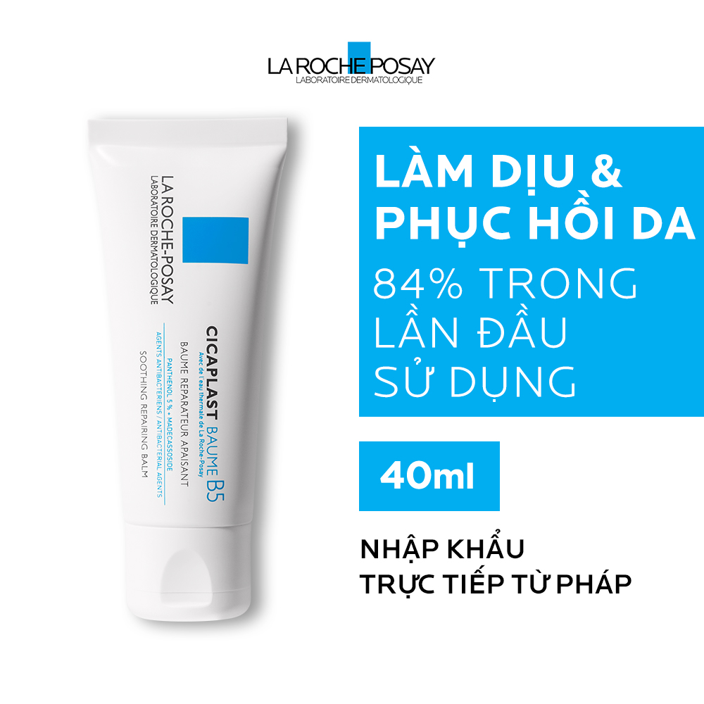 Bộ La Roche-Posay Cicaplast Baume B5 phục hồi da sau mụn - phiên bản Xmas Cracker 2021