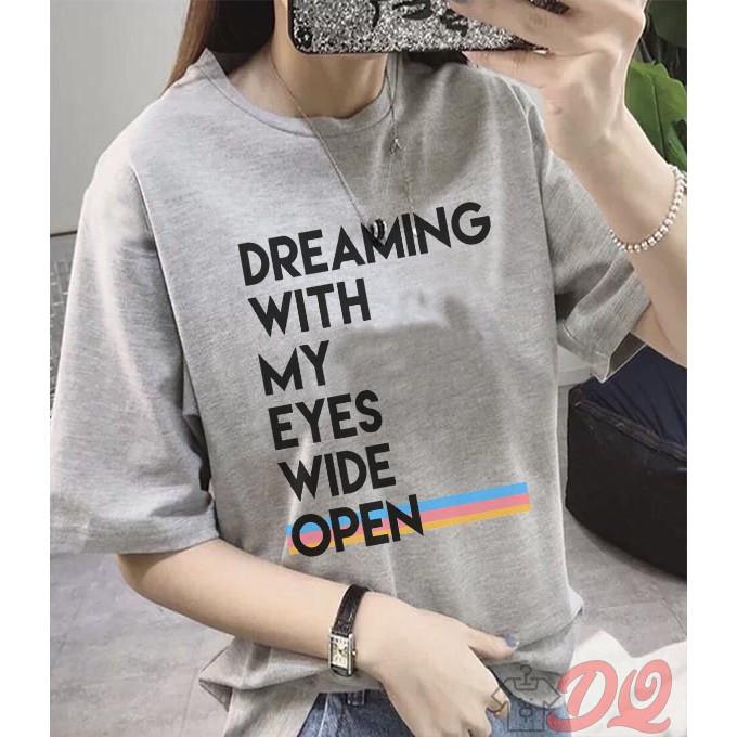  Áo Thun UNISEX OVERSIZE DREAMING Cao Cấp - Hàng Bao Đẹp