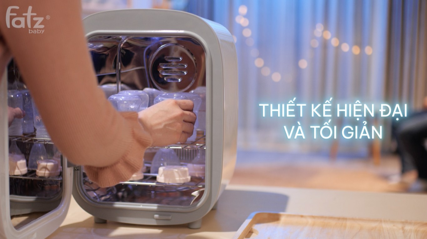 MÁY TIỆT TRÙNG SẤY KHÔ UVC FATZBABY - SUPER 5 - 16L FB4709TN MẪU MỚI 2022