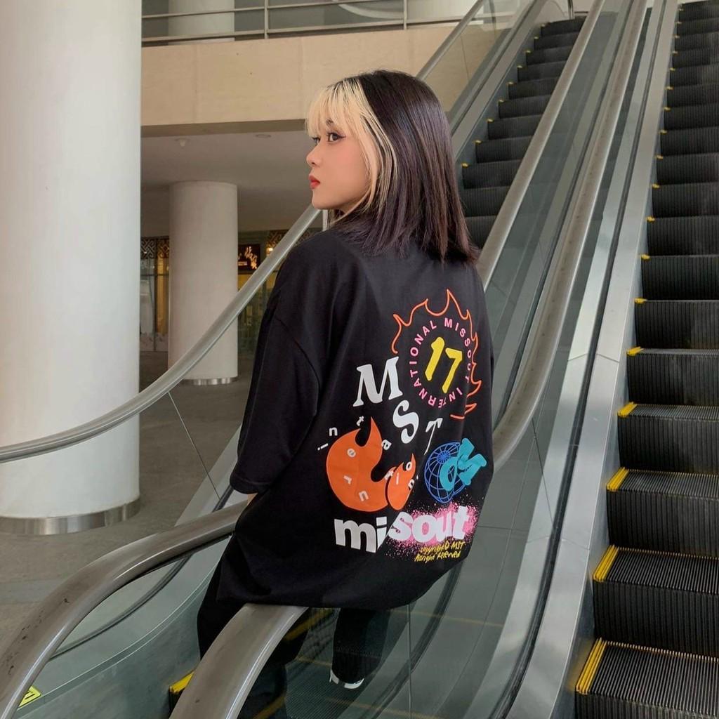 Áo thun unisex tay lỡ MST SQUAD TEE vải dày mịn cực đẹp || Hany Shop