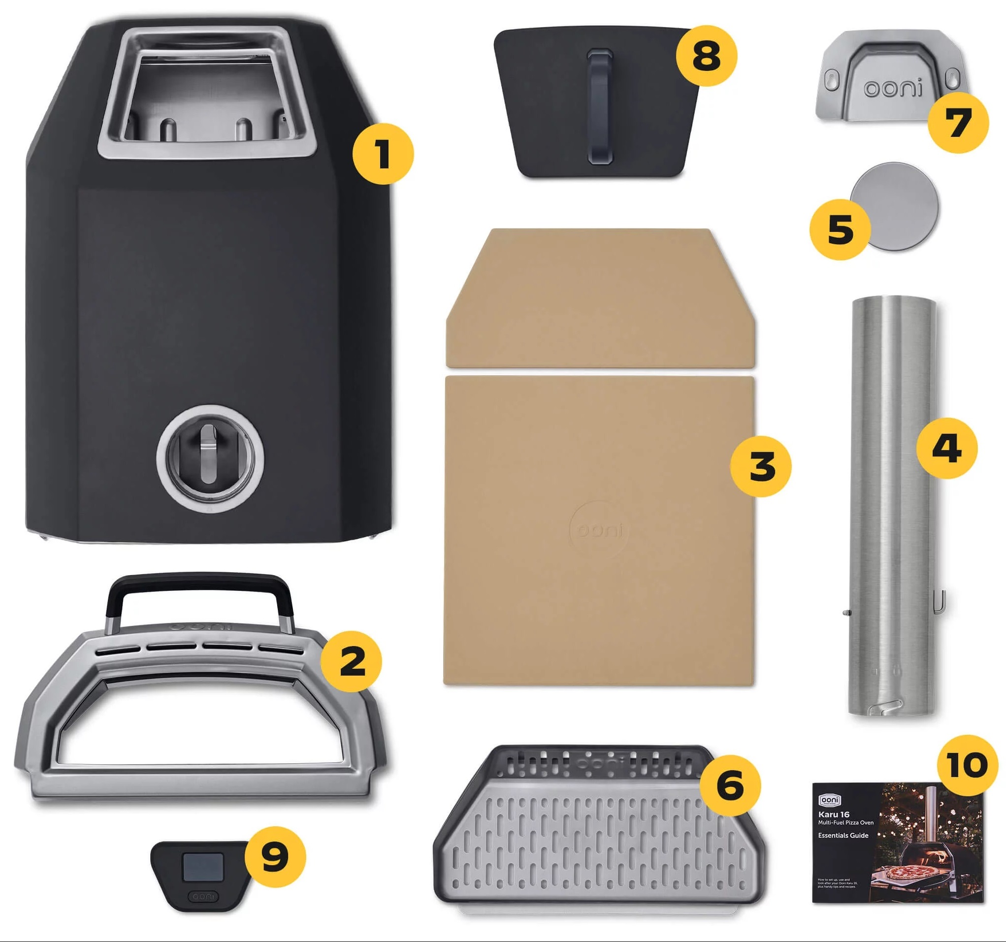 Lò Nướng Pizza Đa Năng Ooni Karu 16 Multi-Fuel Pizza Oven