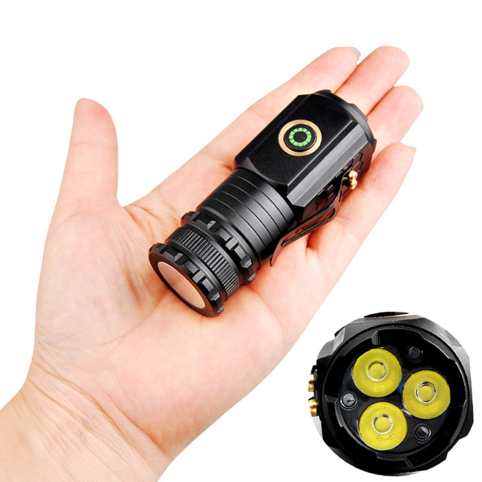 Portable flashlights 5 Modes Handheld Torch Lights for Emergency Travel Tent