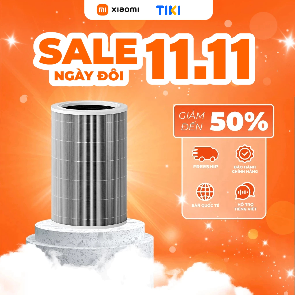 Lõi Lọc Không Khí Xiaomi Smart Air Purifier 4 Lite Filter - Hàng Chính Hãng