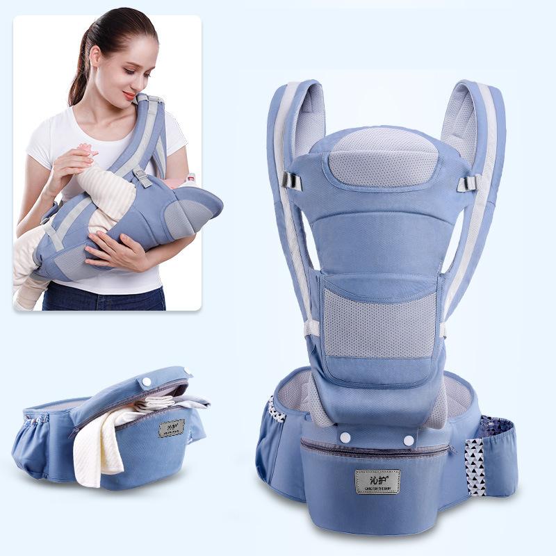 0-48M Công Thái Học Cho Bé Ba Lô Tàu Sân Bay Trẻ Sơ Sinh Hipseat Carrier Mặt Trước Kangaroo Quấn Bé Sling Du Lịch Cho Bé mới sinh