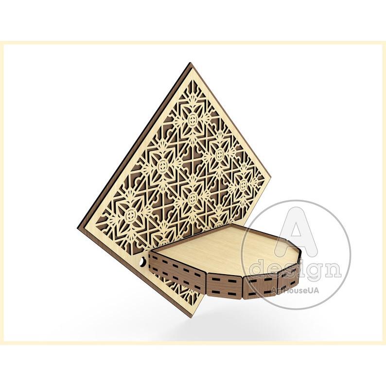 Kệ hoa treo tường decor mẫu 26